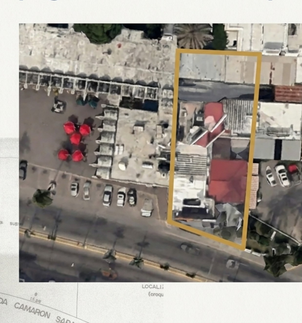 2 Premium Lots — Calzada Camarón Sábalo, Mazatlán